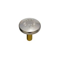 Pull-the-DOT® Cap 92-XE-18103-A1A Nickel-Plated Brass 1/4 inch 100 pack