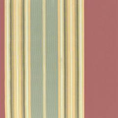 F Schumacher Vivien Silk Stripe Rouge 54131 Indoor Upholstery Fabric