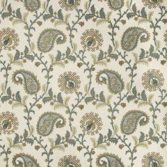 Kravet Design Saudade Paisley Dried Thyme 321 Sagamore Collection by Barclay Butera Multipurpose Fabric