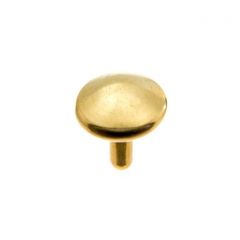 DOT® Durable™ Cap 93-X2-10127--1E Bright Brass 1/4 inch 100 pack