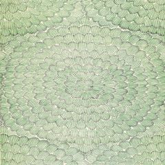 F-Schumacher Feather Bloom-Emerald & Ore 5006072 Luxury Decor Wallpaper