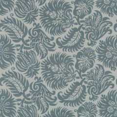 Robert Allen Modern Foliage Twilight 255261 Enchanting Color Collection Indoor Upholstery Fabric