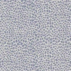By the Roll - Patio Lane Azure Blue Leopard Living Paradise Outdoor Upholstery Fabric
