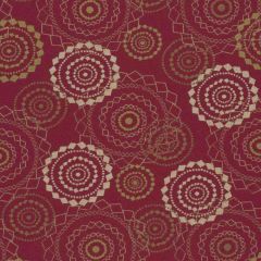 Sunbrella by Mayer Mandala Crimson 418-001 Imagine Collection Upholstery Fabric
