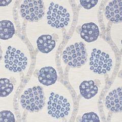 F Schumacher Annabel Warp Print Blue 177992 New Traditional Collection Indoor Upholstery Fabric