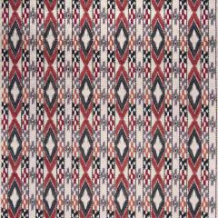 Gaston Y Daniela Queen Rojo / Gris GDT5403-2 Gaston Africalia Collection Indoor Upholstery Fabric