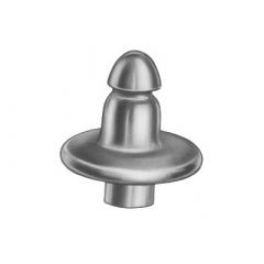Lift-the-DOT® Stud 90-XB-16358-1A Nickel-Plated Brass .2 inch 100 pack