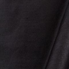 Beacon Hill Mulberry Silk Black 230467 Silk Solids Collection Drapery Fabric