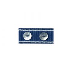 Duralee Tape - Button 7250-563 Lapis Interior Trim