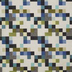 Robert Allen Contract On The Rocks-Cerulean by Kirk Nix 2388-29 Upholstery Fabric