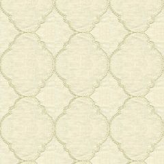 Kravet Couture White 33748-1 Embellished Linen Collection Multipurpose Fabric