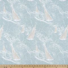 Premier Prints Sail Away Spa Blue Easy Living Collection Multipurpose Fabric