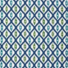 Thibaut Rajah Marine Blue W73361 Nomad Collection Indoor Upholstery Fabric