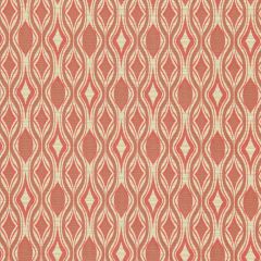 Robert Allen Contract Diamond Curve Tangerine 229976 Indoor Upholstery Fabric