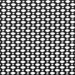 F Schumacher Betwixt Black / White 65683 Chroma Collection Indoor Upholstery Fabric