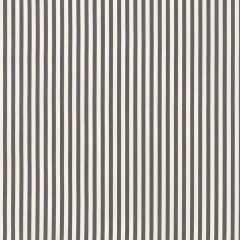 F Schumacher Brigitte Stripe Charcoal 71341 Essentials Classic Stripes Collection Indoor Upholstery Fabric