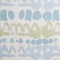 Lee Jofa Altamira Lime / Blue BFC-3649-2313 Blithfield Collection Multipurpose Fabric