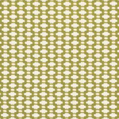F Schumacher Betwixt Grass/Ivory 62614 Chroma Collection Indoor Upholstery Fabric