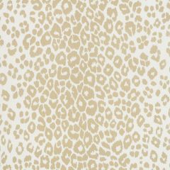 F Schumacher Iconic Leopard Linen 177321 Indoor / Outdoor Prints and Wovens Collection Upholstery Fabric
