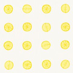 F Schumacher Lemonade Lemon 178260 by Vera Neumann Indoor Upholstery Fabric