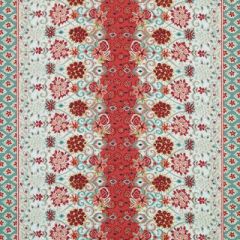 Duralee Rocat-Mint/Red by Tilton Fenwick 21079-223 Decor Fabric