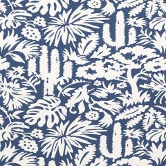 Thibaut Botanica Navy W74622 Festival Collection Upholstery Fabric