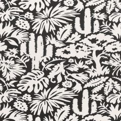 Thibaut Botanica Black W74623 Festival Collection Upholstery Fabric