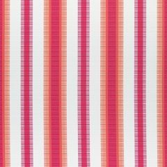 Thibaut Samba Stripe Magenta and Coral W74666 Festival Collection Upholstery Fabric