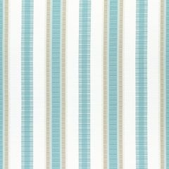 Thibaut Samba Stripe Pool and Sand W74673 Festival Collection Upholstery Fabric