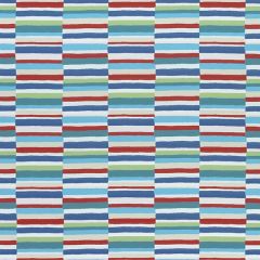 Thibaut Carnivale Red, Blue and Green W74684 Festival Collection Upholstery Fabric