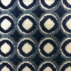 Stout Exit Navy 1 Right on Trend Cut Velvets Collection Indoor Upholstery Fabric