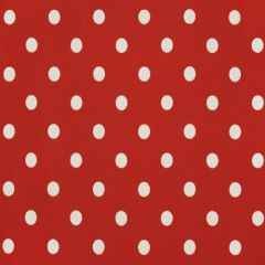 Premier Prints Polka Dot American Red Indoor-Outdoor Upholstery Fabric