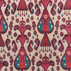 F Schumacher Tabriz Ikat Velvet Aubergine 73931 Cut and Patterned Velvets Collection Indoor Upholstery Fabric