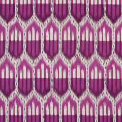 F Schumacher Bukhara Ikat Fuchsia 176082 Ikat Collection Indoor Upholstery Fabric