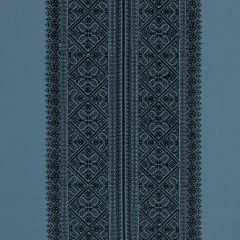 F Schumacher Toledo Midnight 69731 Couture Collection Indoor Upholstery Fabric