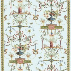 F Schumacher Terracina Arabesque Celestial 172632 Indoor Upholstery Fabric
