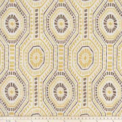 Premier Prints Bricktown Brazilian Yellow Flax Moroccan Collection Multipurpose Fabric