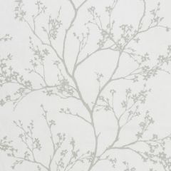 F Schumacher Twiggy Sheer Light Grey 178440 Patterned Sheers and Casements Collection Indoor Upholstery Fabric