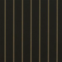 Sunbrella Cooper Black 4988-0000 46-Inch Stripes Awning / Shade Fabric