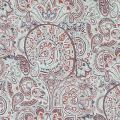 Duralee Maine-Mint/Red by Tilton Fenwick 15623-223 Decor Fabric
