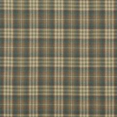 Mulberry Home Nevis Teal / Russet FD748-R43 Festival Collection Indoor Upholstery Fabric