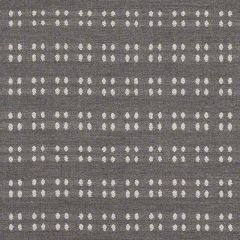 F Schumacher Bolsa Charcoal 76340 Indoor / Outdoor Prints and Wovens Collection Upholstery Fabric
