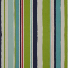 Robert Allen Baja Stripe Em Turquoise 210237 Multipurpose Fabric
