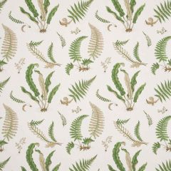 GP and J Baker Ferns - Linen Stone / Green R1324-1 Perennia Collection Multipurpose Fabric