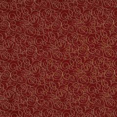 Robert Allen Solar Wind-Red Hot 221545 Decor Upholstery Fabric