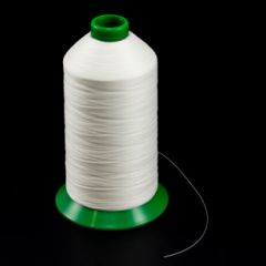 A&E Poly Nu Bond Twisted Non-Wick Polyester Thread Size 92 White