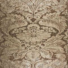 F Schumacher Cordwain Damask Mica 65870 Indoor Upholstery Fabric