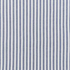 F Schumacher Regatta Linen Stripe Chambray 70030 Essentials Sheers Casements Collection Indoor Upholstery Fabric