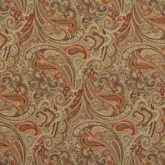 Robert Allen Patna Paisley Spice 169581 Indoor Upholstery Fabric