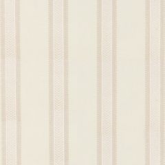 GP and J Baker Kerris Stripe Ivory / Stone BF10799-1 Artisan II Collection Multipurpose Fabric